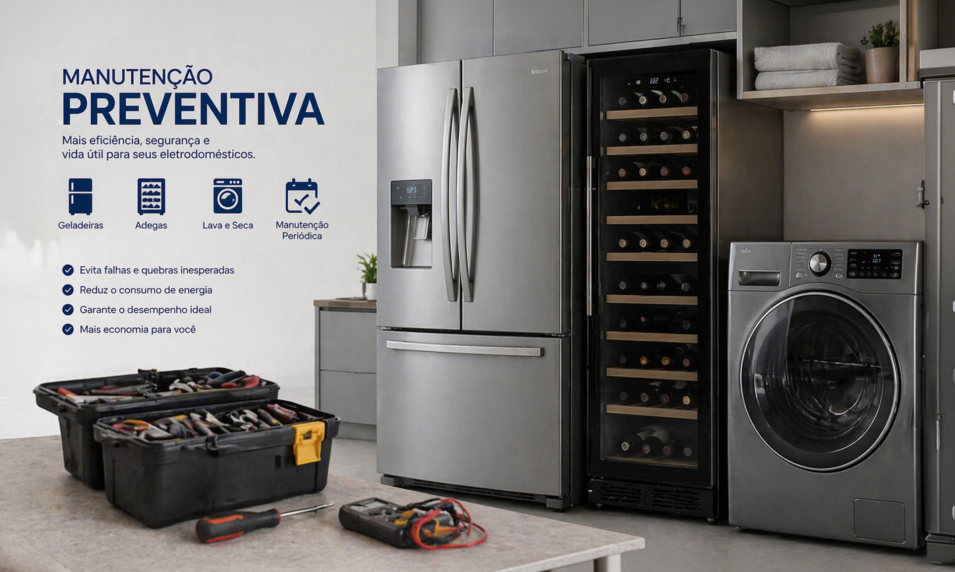 Técnico realizando manutenção