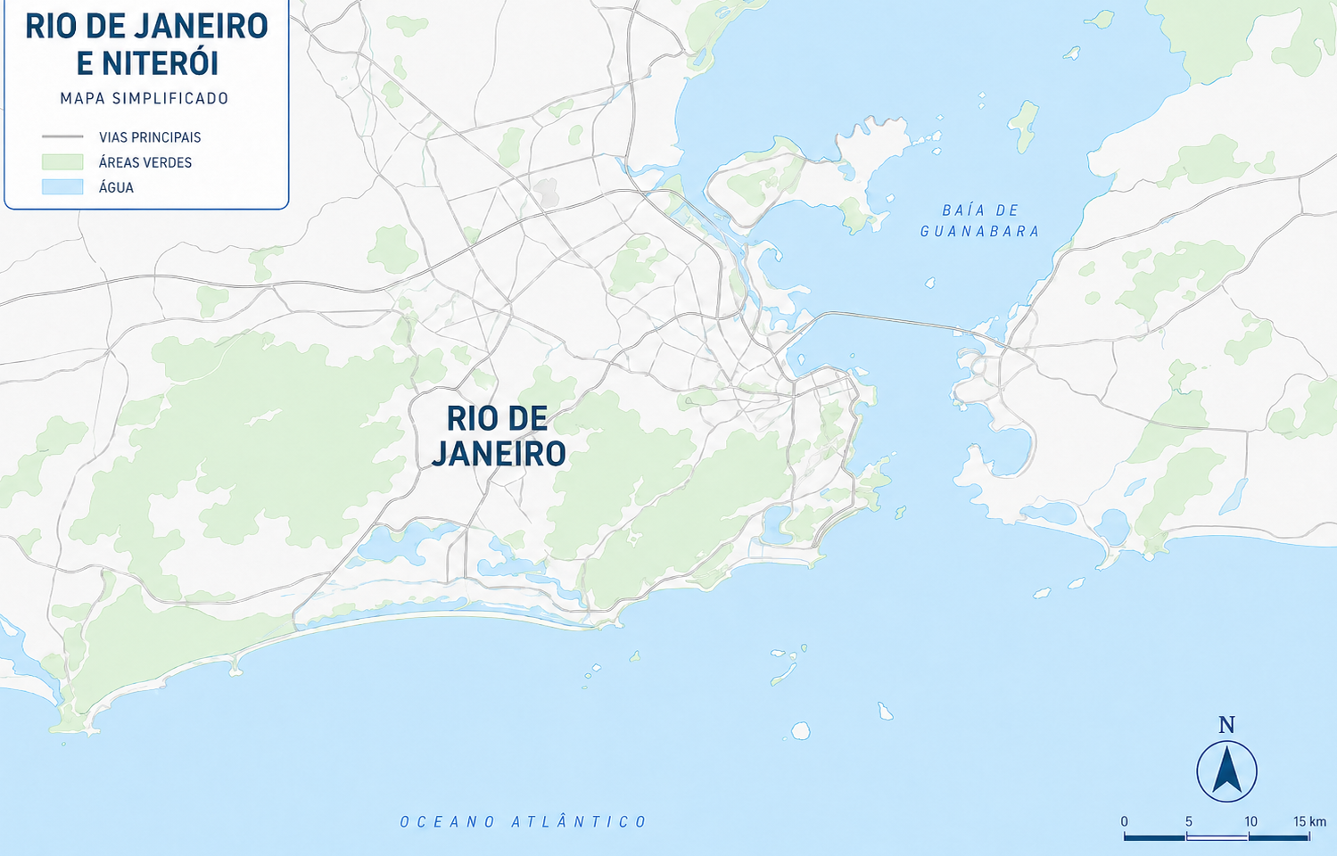 Mapa de atendimento FJ Refrigeração